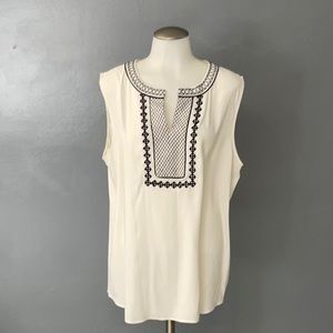 Ann Taylor Sleeveless Blouse